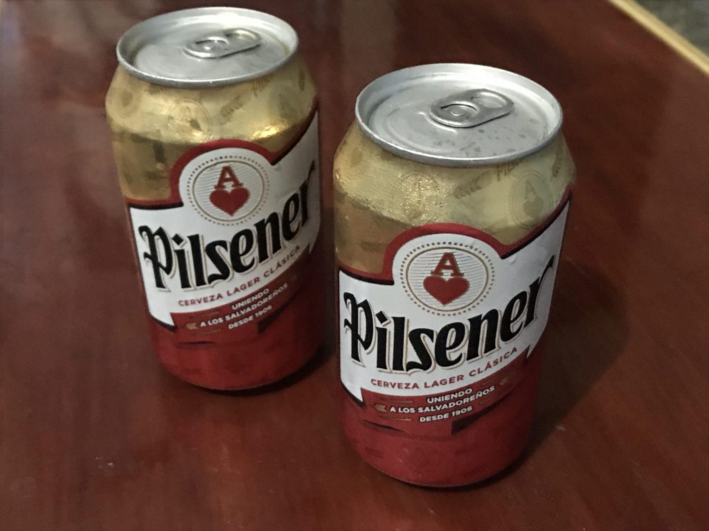 Best beer of El Salvador: Pilsener