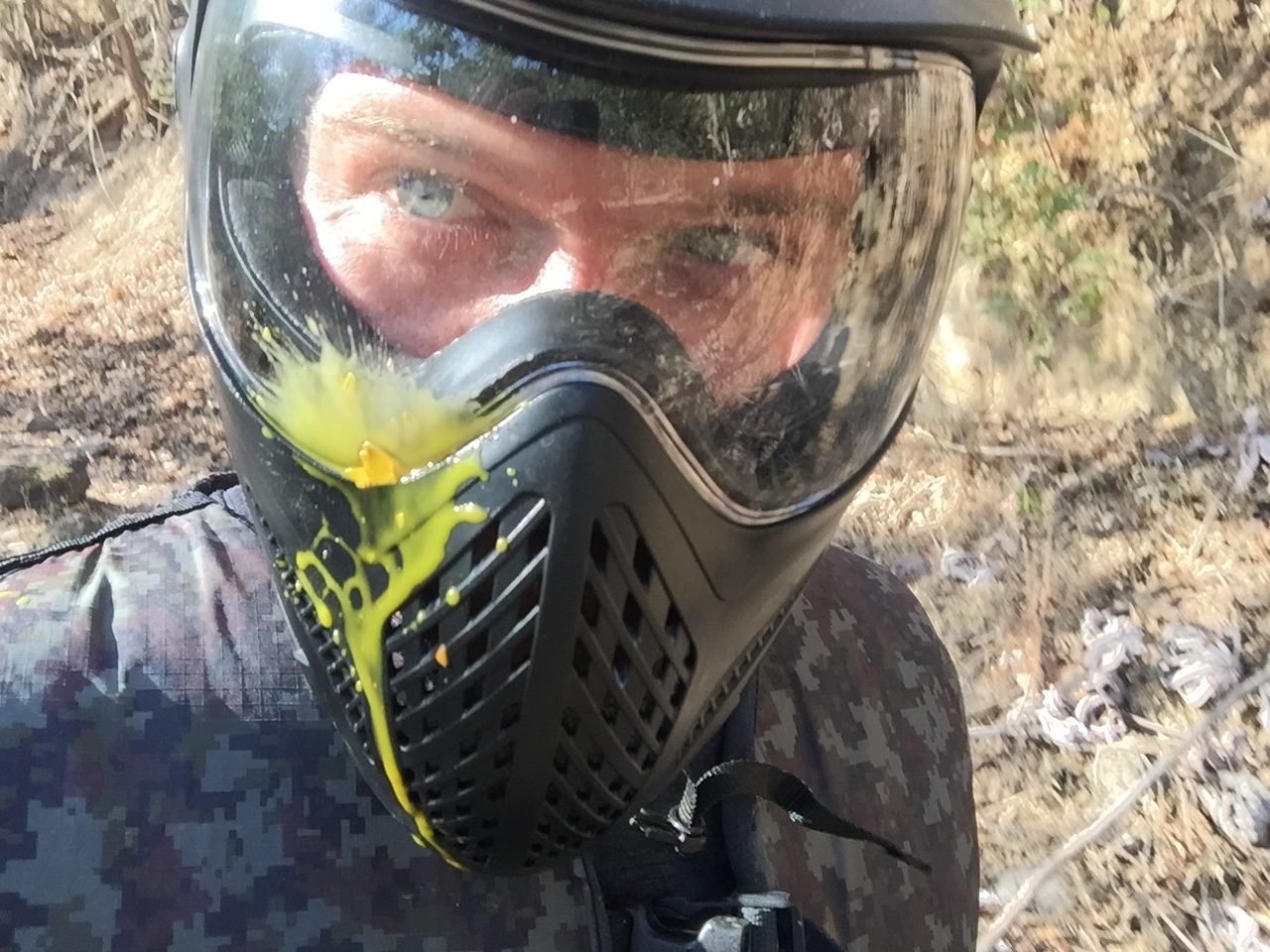 Playing Paintball in El Salvador