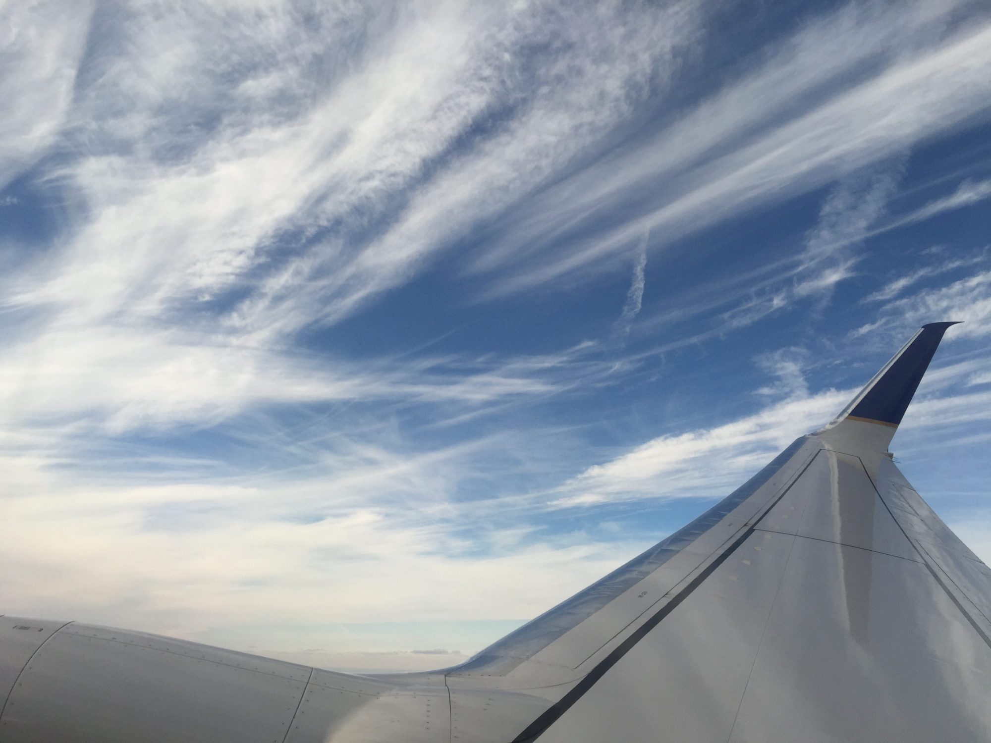 Sky from Plane In Mexico