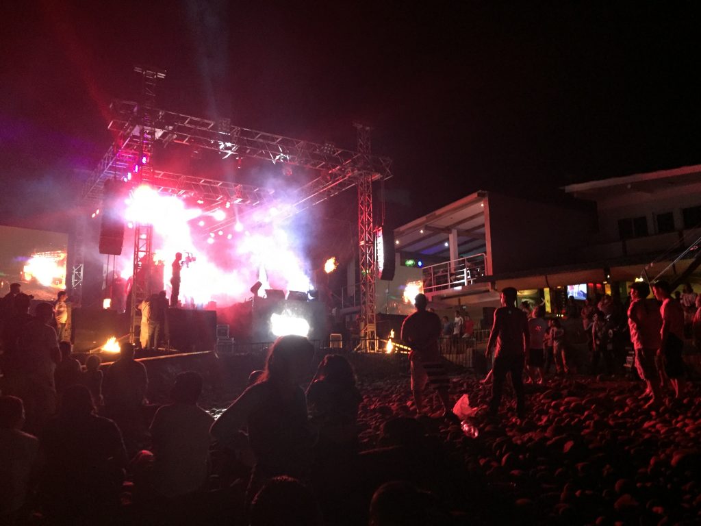 Photo: Party at El Tunco Beach in El Salvador