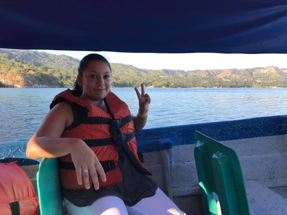 Photo: Boating on Ilopango Lake