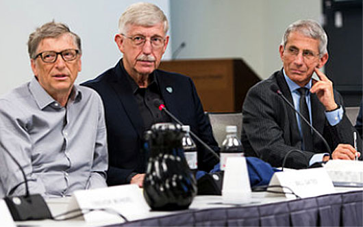 Dr Fauci With Bill Gates