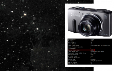 New Case Data: Night Photo EXIF Temperatures